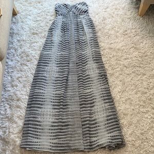 Armani Exchange Strapless Maxi Dress